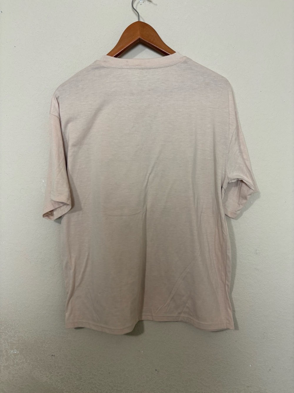 SHEIN Beige California Graphic Short-Sleeve Crew Beck CottonTee Size XS - Picture 11 of 12